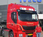 Iveco leverer ny tre-akslet trkker til Kalundborg-vognmand