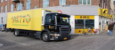 Nyscan leverer to nye distributionsbiler til KP Logistik