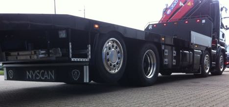 Materiellet kommer med fejeblad