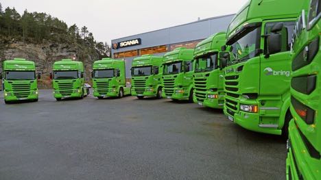 Norsk transportkoncern har kbt 250 lastbiler