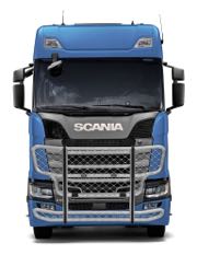 Den nye Scania kan ogs f gitter p fronten