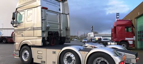 Østjysk vognmand daffer derudad med 530 heste