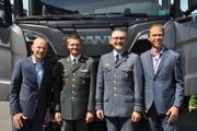 Samarbejdet mellem Scania og Forsvaret er kommet officielt i gang