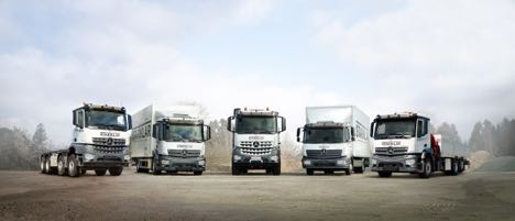 Mercedes-Benz bygger lastbiler p for forhnd