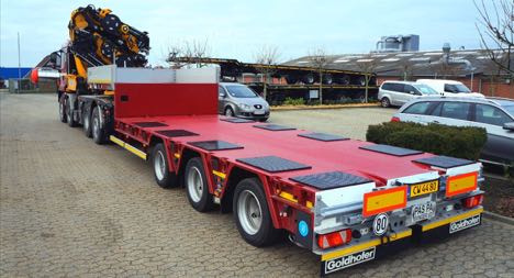 Sættevognen kan køre som blokvogn