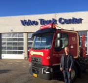 Fransk lastbil breder sig ud på vejene