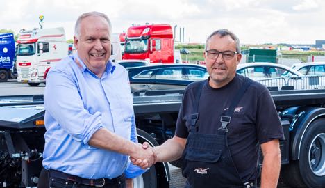 Model nummer 23.000 er leveret til vognmand i Løsning