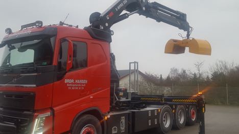 Midtfynsk vognmand har greb om sandet