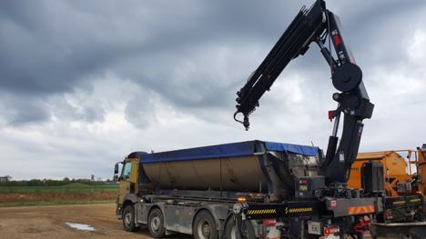 Nordvestjysk vognmand har fået sin anden Hiab-kran