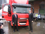 Iveco og Coca-Cola Enterprises samarbejder om hybridbil