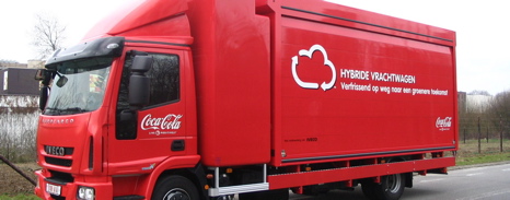 Iveco og Coca-Cola Enterprises samarbejder om hybridbil