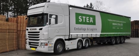 Den f�rste danske Scania Euro 6 g�r til STEA 