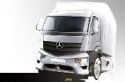 Mercedes-Benz sender ny distributionslastbil p� gaden til efter�ret 