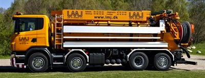 Scanias leverer sin f�rste slamsuger med Euro 6 motor til danske LMJ
