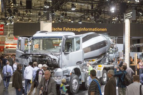 Over en halv million g�ster bes�gte Bauma 