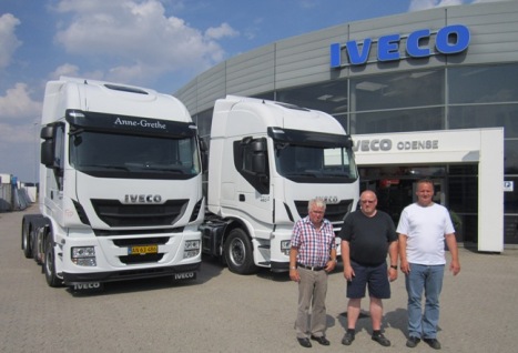 Dilligencen har udvidet med to nye Iveco Stralis  