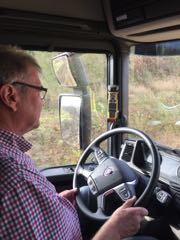 VOGNMAND EFTER TESTK�RSEL I SCANIA G 450 XT: - Den kunne da godt v�re en bil for mig