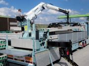 Kranen kan forskydes hen ad ladet