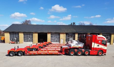 Transportvirksomhed med fokus p� det s�rlige har f�et seks nye trailere