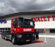 Container-vognmand har fet fire-akslet 