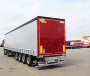 Gardintraileren har beslag til medbringertruck