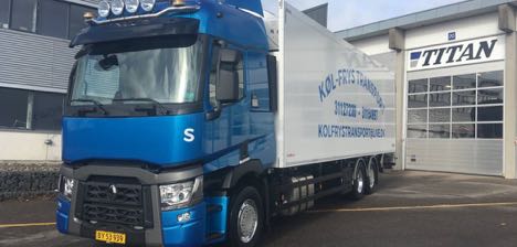 K�l-Frysetransport f�r fransk forvogn