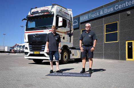 Vognmand i Middelfart blev den f�rste med den n�ste MAN-generation