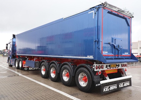 Vordingborg-vognmand har hentet ny vogn vest for vandet mellem øst og vest