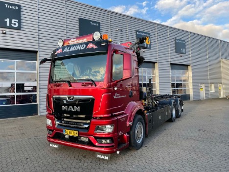 Vognmand ved Viborg valgte vogn med løve, kran og hejs