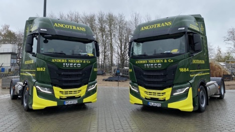 Gas-lastbiler er et led i vores milj-arbejde