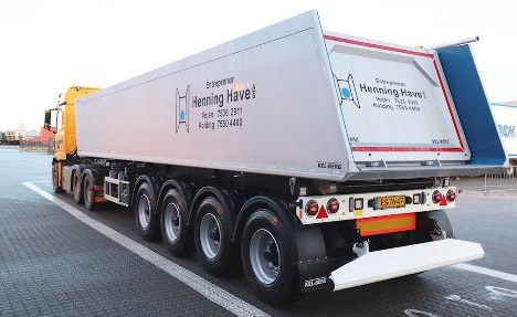 Sydjysk entreprenør har fået ny tip-trailer