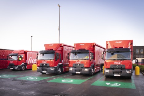 Cola'erne kommer med elektriske lastbiler - i Belgien