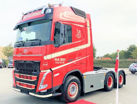 Vognmand i Uldum hentede ny trkker i naboby