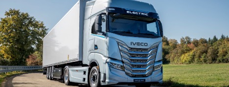 Iveco præsenterer 500 kilometers rækkevidde med sin første tunge elektriske lastbil