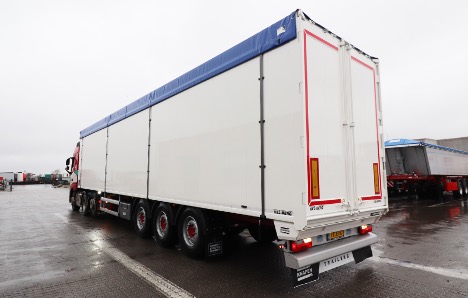 Trailere med gende gulv skal bruges til bulk-transporter