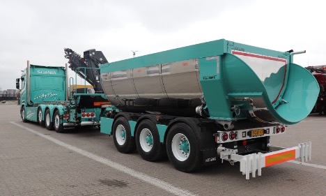 Tre-akslet asfalt-krre er sendt fra stjylland til Sydsjlland