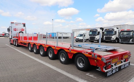 Shipping-virksomhed sendte en vognmand til Hedensted for at hente udtrækstrailer