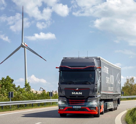Tysk lastbilproducent har fået bestillinger på 700 elektriske lastbiler