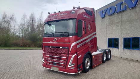 Vognmand fra Kalundborg fik opbygget ny trkker i Jylland
