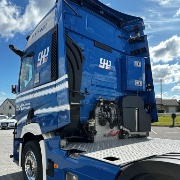 Fire franske med tre aksler er klar til at trkke lsset