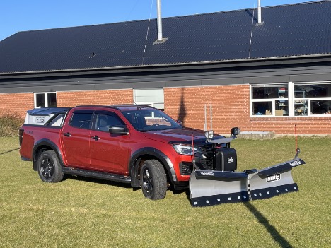 Pickup'er kan også køre med sneplov