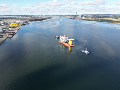 Limfjordens st�rste havn havde vind i m�llerne